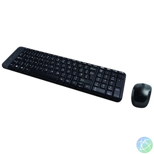 Logitech MK220 wireless billentyűzet + optikai egér Black HU