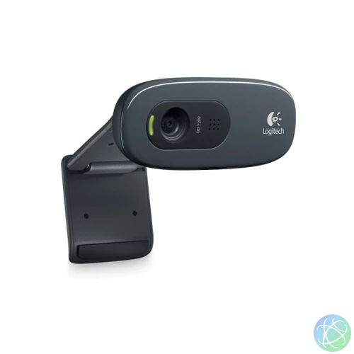 Logitech WebCam C270 HD webkamera fekete