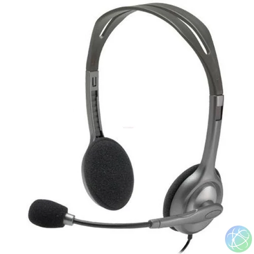 Logitech H111 stereo mikrofonos fejhallgató /981-000593/