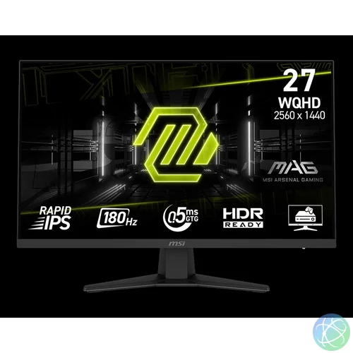 MSI MAG 274QF - 27" WQHD IPS 180Hz monitor, fekete