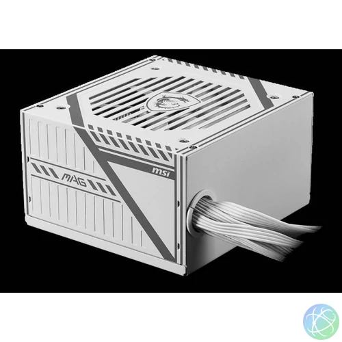 MSI MAG A650BNL WHITE 80+ Bronze 650W tápegység, fehér