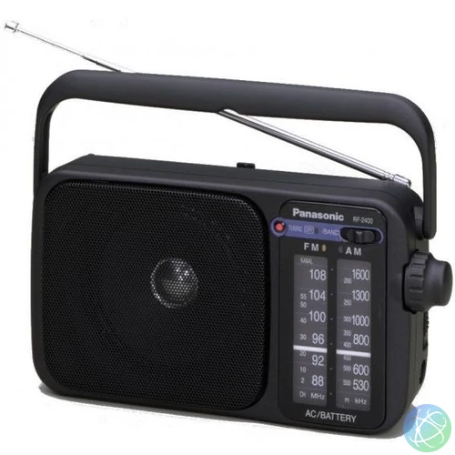 Panasonic RF-2400DEG-K hordozható rádió fekete