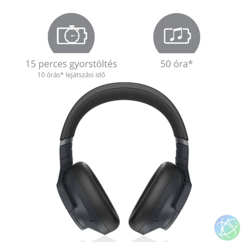 Technics EAH-A800E-K vezeték néküli fejhallgató, fekete