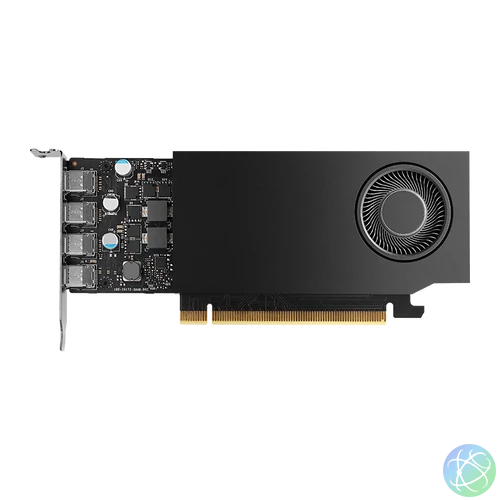 PNY Nvidia RTX A1000 8GB/128bit,2304 CUDA PCIe 4.0 x83,4xmDP,LP, LP. Br.,50W,3 É