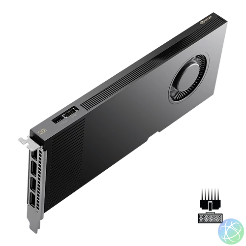 PNY NVIDIA RTX PRO 4000 Blackwell 24GB GDDR7/192bit 8960 CUDA PCIe 5.0x16, 4xDP,