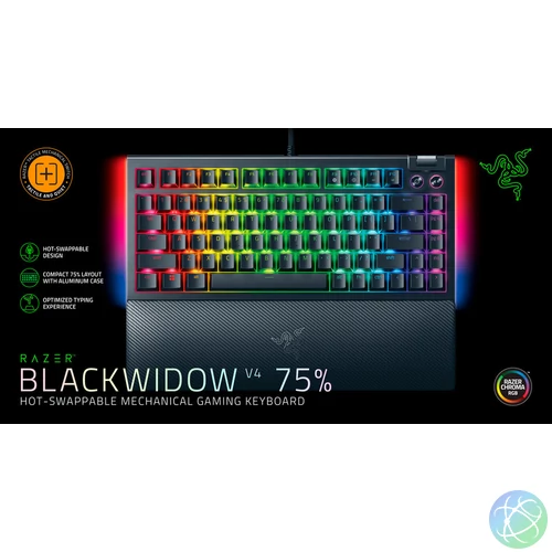 Razer BlackWidow V4 75% - US Layout