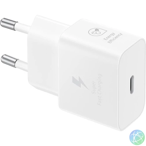 Samsung EP-T2510NWEGEU 25W USB-C töltő fej, fehér