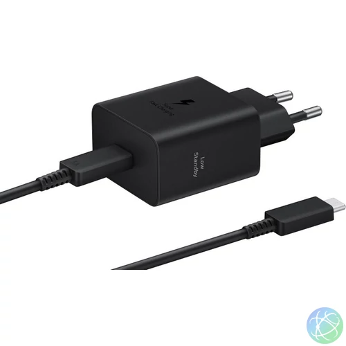 Samsung EP-T4511XBEGEU 45W USB-C hálózati töltő fej + kábel
