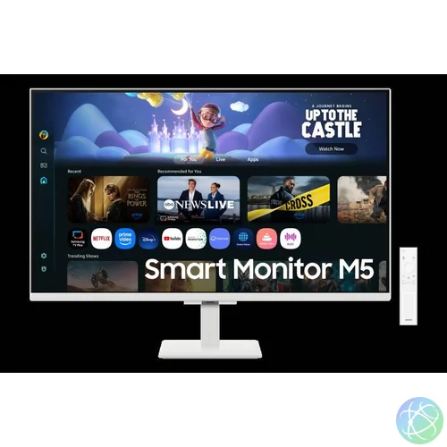 Samsung LS32FM501EUXDU Smart Monitor 32" FHD VA Tizen operációs rendszer, fehér