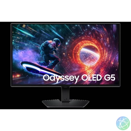 Samsung Odyssey OLED G5 LS27FG500SUXEN 27'' Sík QHD 180Hz 16:9 Gamer Monitor
