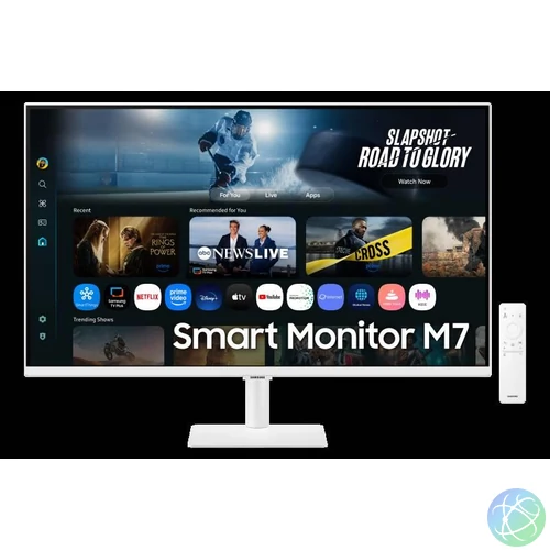 Samsung Smart M7 LS32FM703UUXDU 32'' Sík 4K 60Hz 16:9 Fehér Monitor