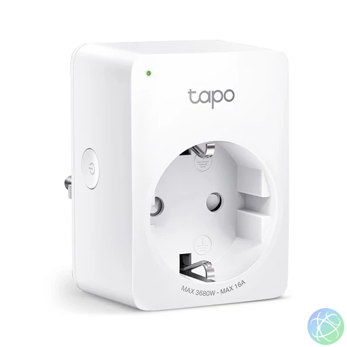 TP-LINK Tapo P110 Okos Wi-Fi-s Dugalj, energia megfigyeléssel