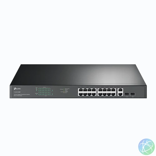 TP-LINK TL-SG1218MP 18-Port Gigabit Rackmount Switch with 16-Port PoE+