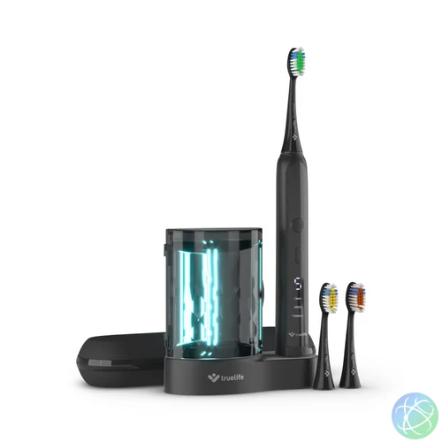 TrueLife SonicBrush K150 Elektromos fogkefe UV sterilizálóval fekete