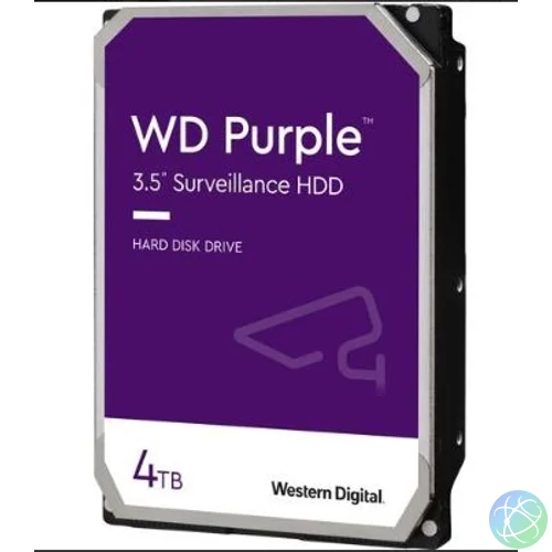 Western Digital HDD 4TB Purple 3,5" SATA3 5400rpm 256MB - WD43PURZ