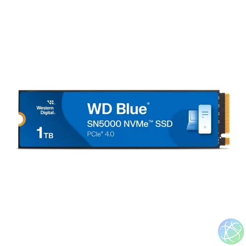 Western Digital SSD 1TB Blue  SN5000 NVME M.2 PCIe 4.0 x4 WDS100T4B0E