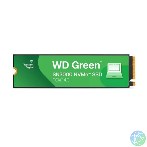 Western Digital SSD 500GB Green SN3000 NVMe M.2 2280 / M-Key / PCIe 4.0 x4