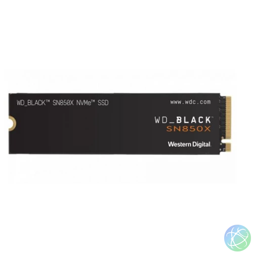Western Digital 1TB M.2 2280 NVMe SN850X Without Heatsink Black - WDS100T2X0E-00