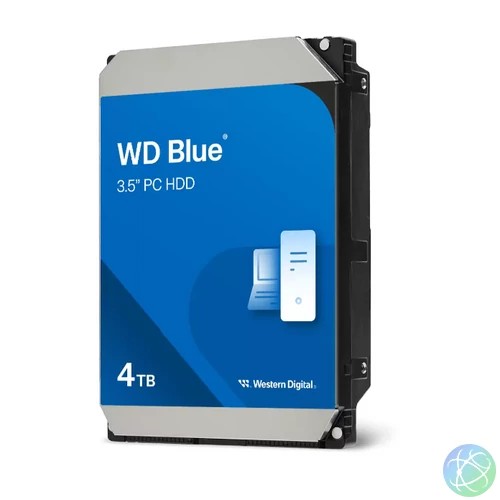 Western Digital HDD 4TB Blue 3,5" SATA3 5400rpm 128MB - WD40EZAX