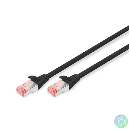 CAT 6 PATCH CABLE, 10M S-FTP, BLACK