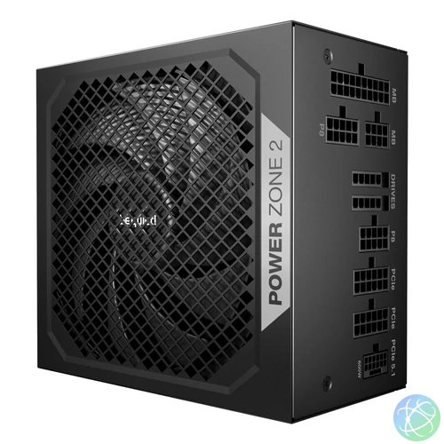 be quiet! POWER ZONE 2 750W tápegység 20+4 pin ATX ATX Fekete