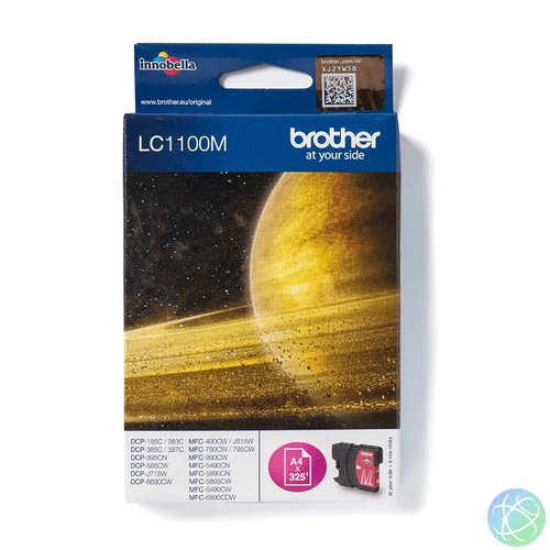 Brother LC1100M tintapatron 1 db Eredeti Magenta
