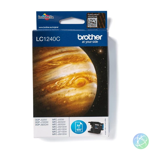 Brother LC1240C tintapatron 1 db Eredeti Cián