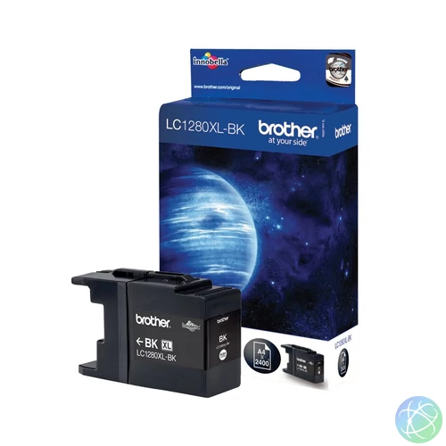 Brother LC1280XLBK tintapatron 1 db Eredeti Fekete