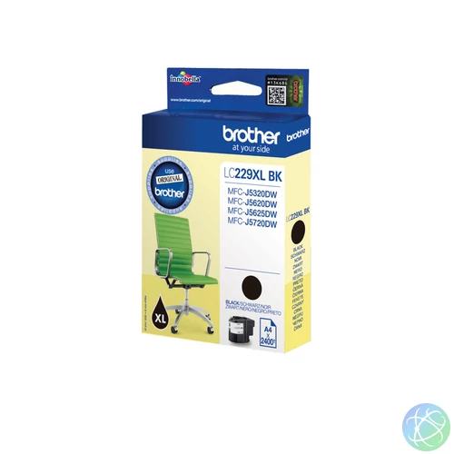 Brother LC229XLBK tintapatron 1 db Eredeti Fekete