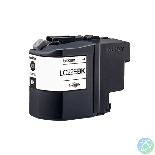 Brother LC22EBK tintapatron 1 db Eredeti Fekete