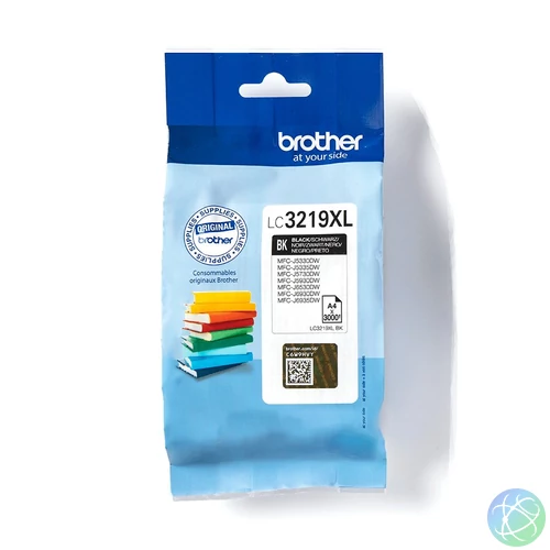Brother LC3219XLBK tintapatron 1 db Eredeti Fekete
