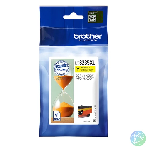 Brother LC3235XLY tintapatron 1 db Eredeti Nagy (XL) kapacitású Sárga