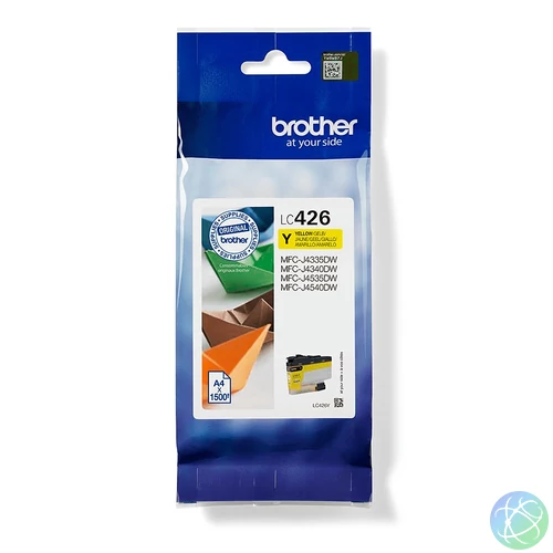 Brother LC-426Y tintapatron 1 db Eredeti Sárga
