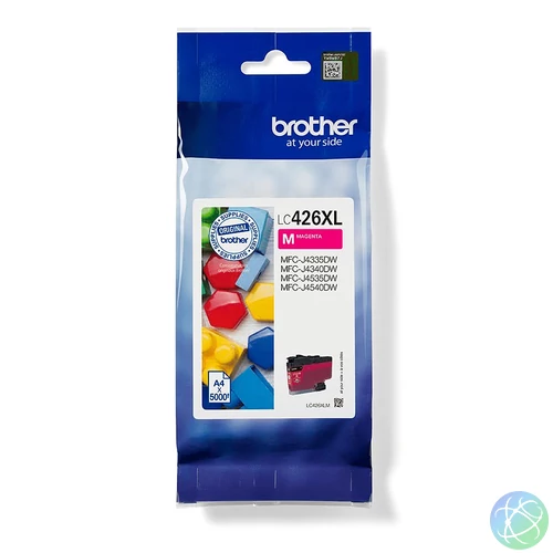 Brother LC-426XLM tintapatron 1 db Eredeti Nagy (XL) kapacitású Magenta
