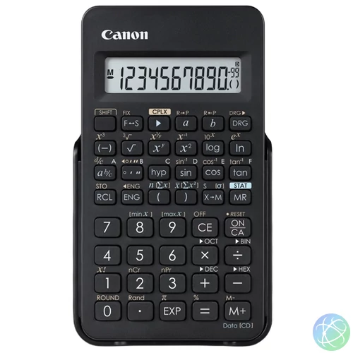 Canon F-605G számológép Hordozható Tudományos számológép Fekete