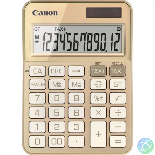 Canon KS-125KB számológép Asztali Alap számológép Arany