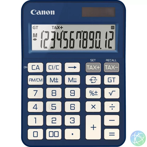Canon KS-125KB számológép Asztali Alap számológép Kék