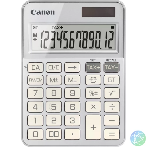 Canon KS-125KB számológép Asztali Alap számológép Ezüst