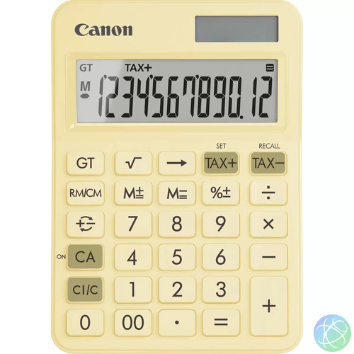 Canon LS-125KB számológép Asztali Alap számológép Sárga