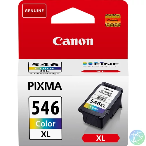 Canon PG-546XL tintapatron 1 db Eredeti Nagy (XL) kapacitású Cián, Magenta, Sárga
