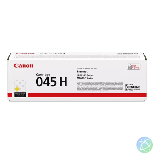 Canon 045 H festékkazetta 1 db Eredeti Sárga