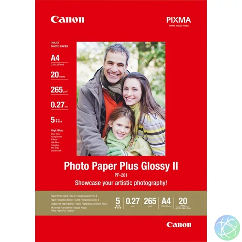 Canon 2311B019 fotópapír A4 Fehér Fényes
