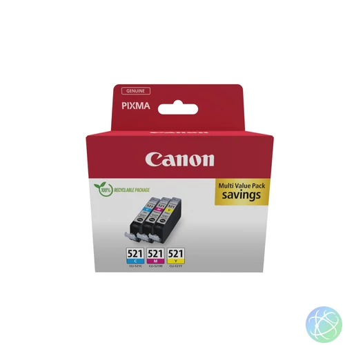 Canon 2934B015 tintapatron 3 db Eredeti Cián, Magenta, Sárga
