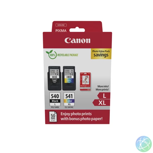 Canon 5224B012 tintapatron 2 db Eredeti Fekete, Cián, Magenta, Sárga