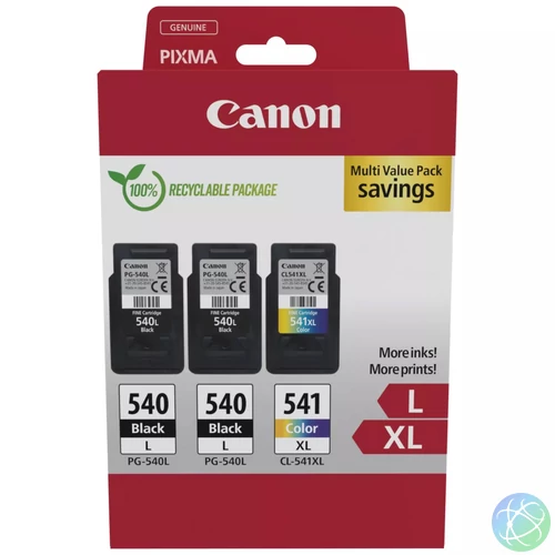 Canon 5224B017 tintapatron 2 db Eredeti Fekete, Cián, Magenta, Sárga
