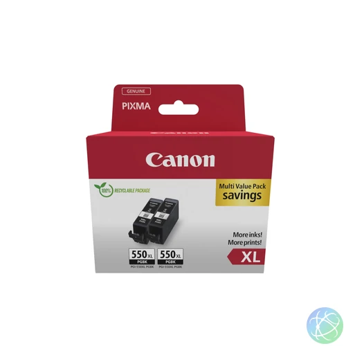 Canon 6431B010 tintapatron 2 db Eredeti Fekete