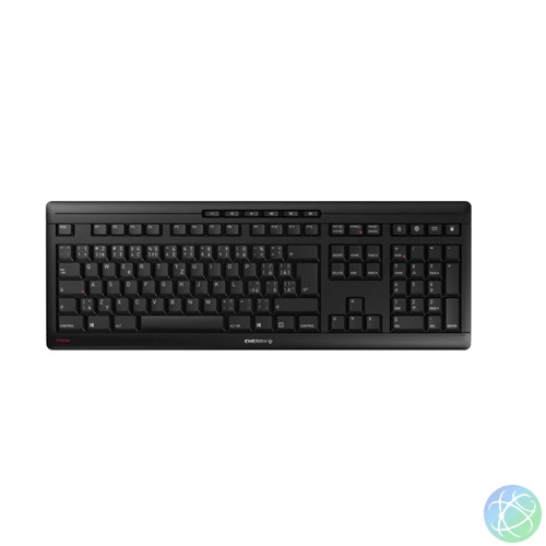 CHERRY Stream Wireless billentyűzet Univerzális RF Wireless + USB QWERTZ Cseh Fekete