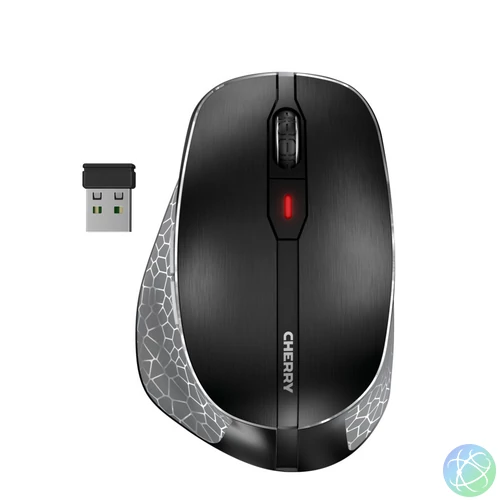 CHERRY MW 8C ERGO egér Jobbkezes RF vezeték nélküli + Bluetooth Optikai 3000 DPI