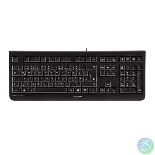 CHERRY KC 1000 billentyűzet Univerzális USB Cseh Fekete