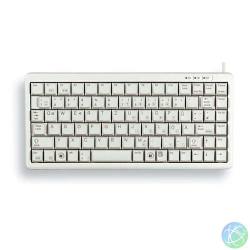 CHERRY G84-4100 billentyűzet Univerzális USB + PS/2 QWERTY Brit angol Szürke